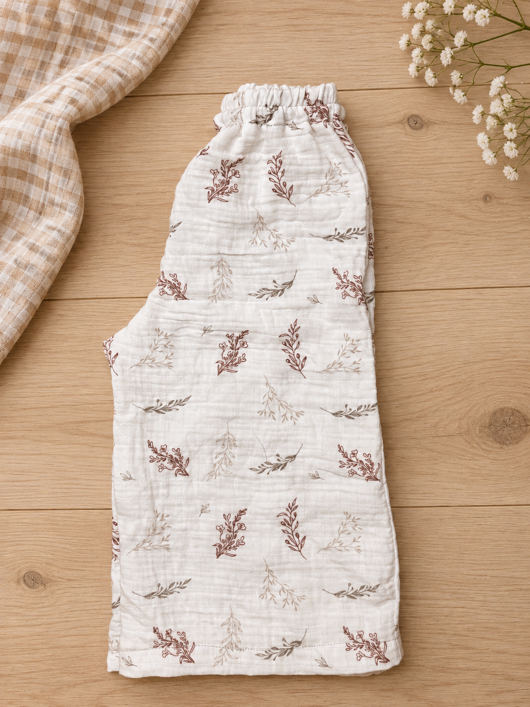Botanical Wide-Leg Pants | 2T